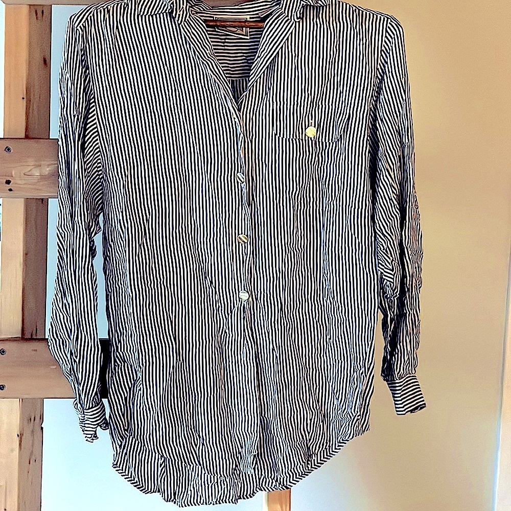 100% Silk Vintage Top